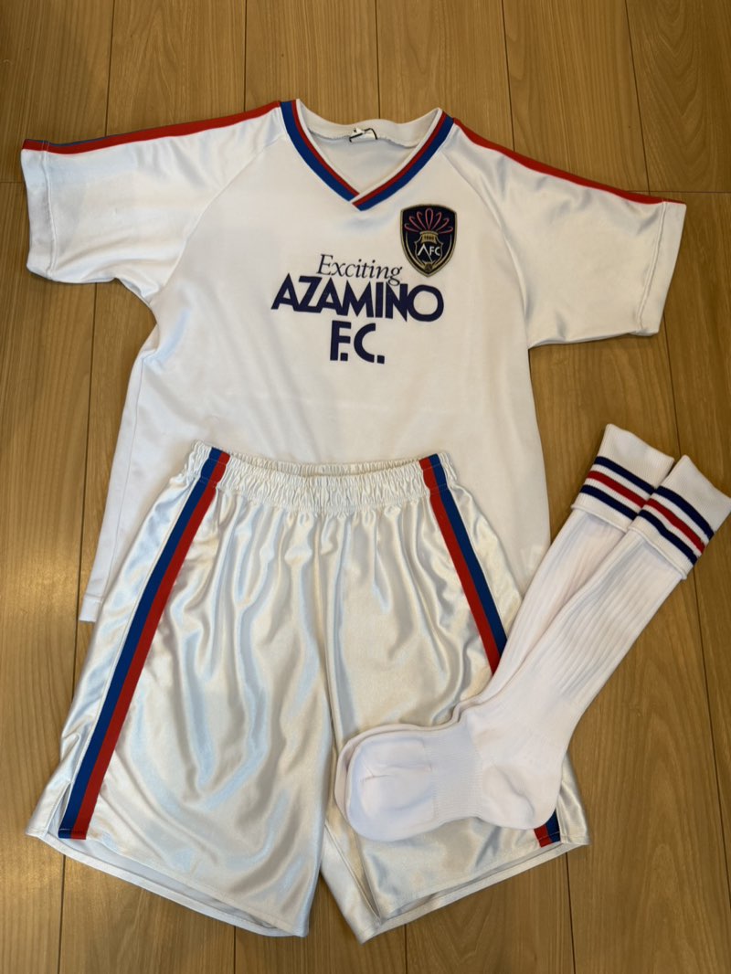あざみ野FC アウェイユニフォーム